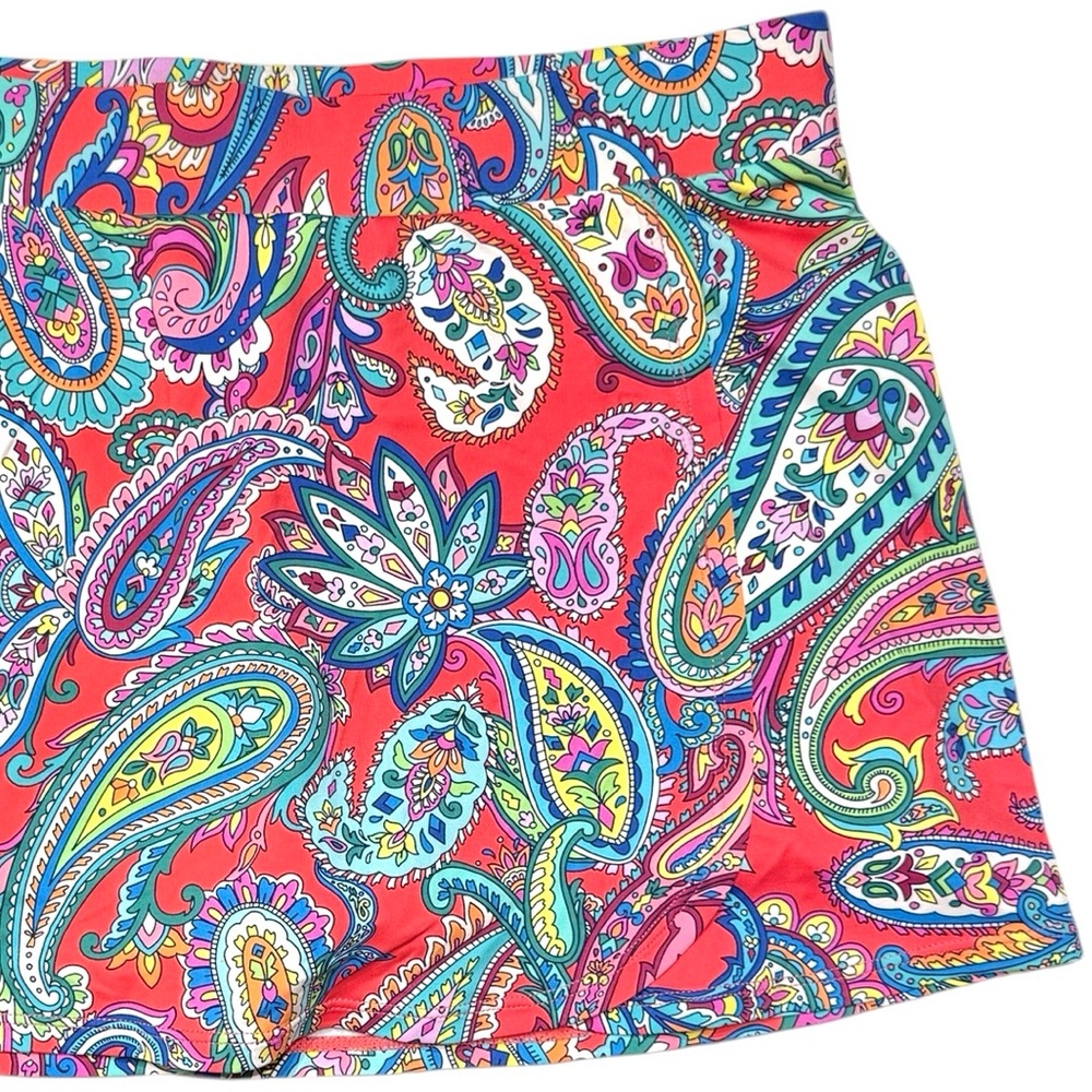 Tommy Bahama Paisley Keys Skort - Picture 7 of 14